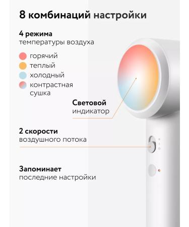 Xiaomi Hair hair dryer Powerful Mijia Hair Dryer H501 SE - Buy Online on GoSupps.com