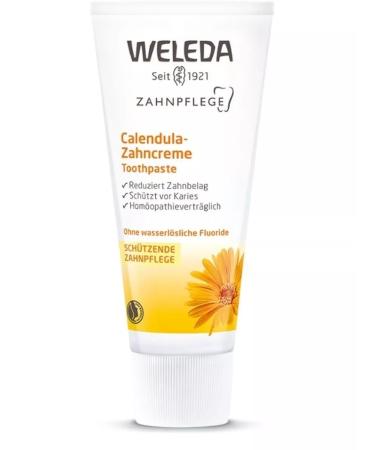 WELEDA Veled toothpaste with a calendula 75ml - Buy Online on GoSupps.com