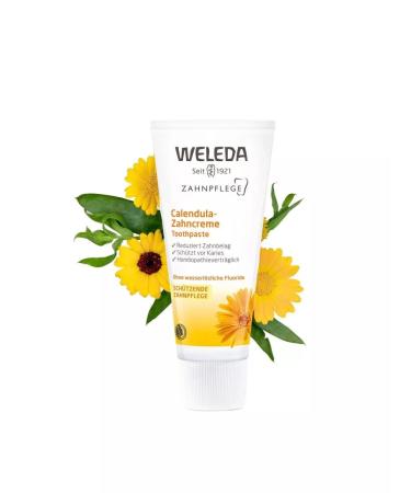 WELEDA Veled toothpaste with a calendula 75ml - Buy Online on GoSupps.com