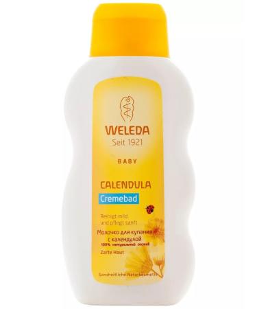 WELEDA Veled milk d bathing with calendula 200ml - Buy Online on GoSupps.com