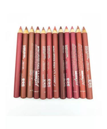 Classic LA Girl Set of lip pencils 12 pcs - Buy Online on GoSupps.com
