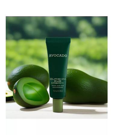 VEGETARIANS Korean cream around the eyes Nourishing avocado 20 ml - Buy Online on GoSupps.com