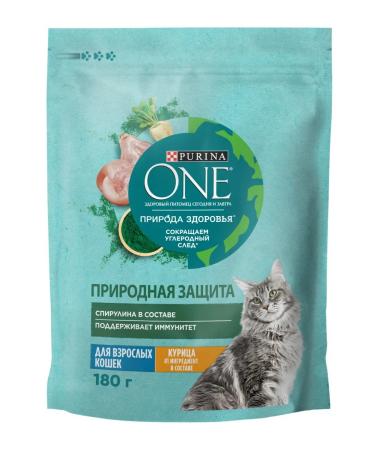 PURINA ONE Feed for cats dry purina van nature health 180g - Buy Online on GoSupps.com
