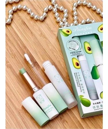 Moisturizing shine and lip balm set 2pcs - Buy Online on GoSupps.com