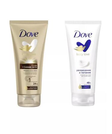 DOVE Set of lotion and body milk - Buy Online on GoSupps.com