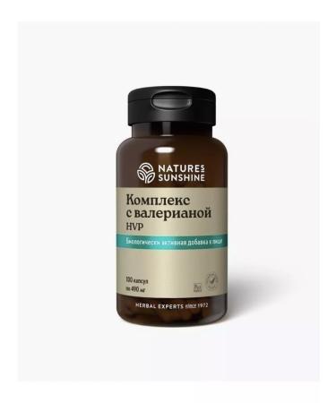 Nature's Sunshine Complex with Valerian NSP BAD HVP NSP 490 mg - Buy Online on GoSupps.com