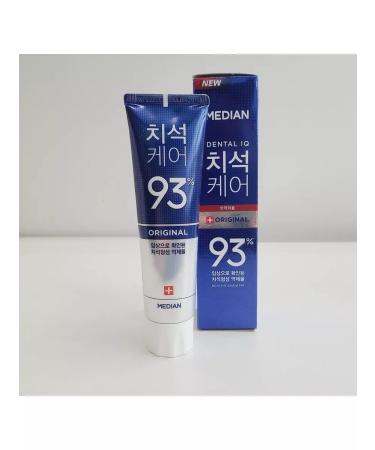 median Toothpaste for the whole family with the zeolite of Dental IQ 93%