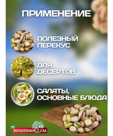 The Magic Garden Pistachios 1 kg fried salty Iran - Buy Online on GoSupps.com