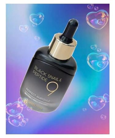 Nats Cosmetics Ampoule serum with mucin black snail rejuvenating - Buy Online on GoSupps.com