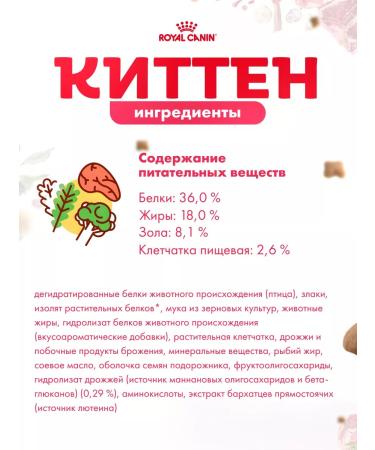 ROYAL CANIN Dry food for Kitten kittens from 4 to 12 months 2 kg - Buy Online on GoSupps.com