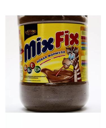 Mix Fix Cocoa drink is soluble with vitamins 3 pcs. 375 gr - Buy Online on GoSupps.com