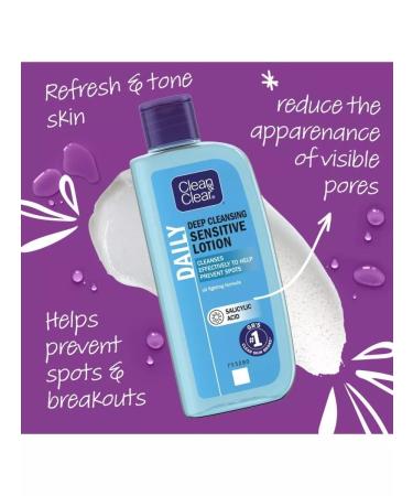 Clean&Clear Lotion for deep cleansing of the face 200 ml - Buy Online on GoSupps.com