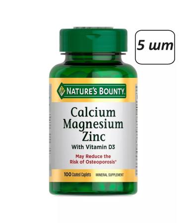 Nature's bounty Calcium magnesium zinc 5 pcs
