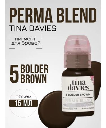 Perma Blend Bolder Brown Tina Davies 5 15 ml eyebrow tattoo