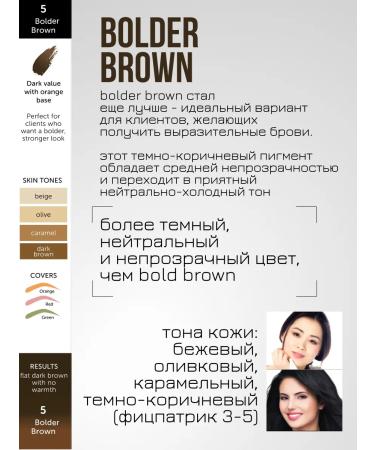 Perma Blend Bolder Brown Tina Davies 5 15 ml eyebrow tattoo - Buy Online on GoSupps.com