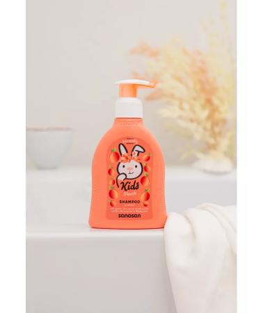 SANOSAN Children's shampoo for girls and resting for easy combing - Buy Online on GoSupps.com