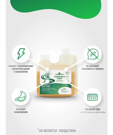 HorseBio Cutting Elixir QuietPro for dogs 500 ml - Buy Online on GoSupps.com