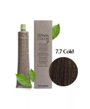 ECHOS LINE Permanent dye Color Vegan 7.7 Cold 100ml