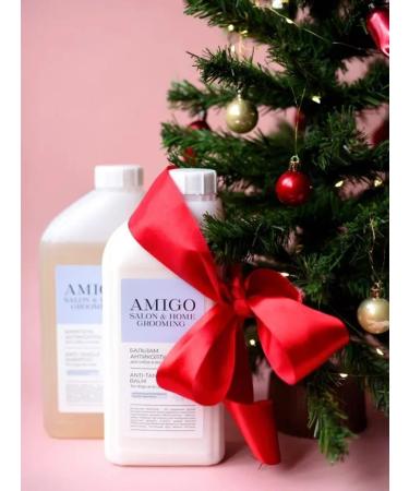 AMIGO Set Shampoo+Balm anti -colum 1000 - Buy Online on GoSupps.com