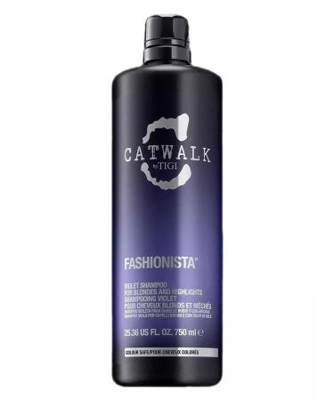 TIGI Catwalk fashion violet shampoo from yellowness of hair 750 ml - Buy Online on GoSupps.com
