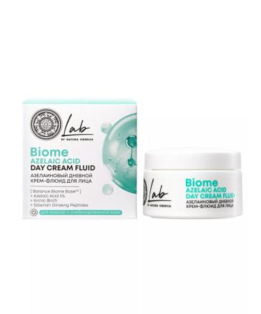 Natura Siberica Azelain daily Fluid Cream Lab Biome 50 ml - Buy Online on GoSupps.com