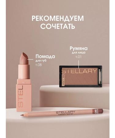 Stellary Brown lip pencil tone 05 latte caramel-beige - Buy Online on GoSupps.com