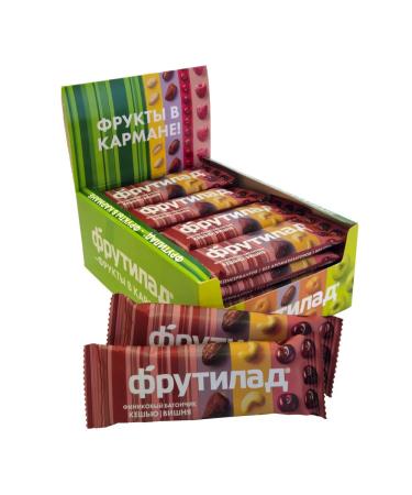Frutilade Tonical bar with cherries and cashew 20pcs 42g - Buy Online on GoSupps.com