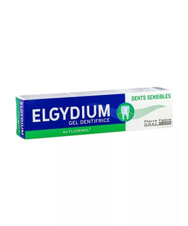 Elgydium Toothpaste gel for sensitive teeth and gums with fluorine - Buy Online on GoSupps.com