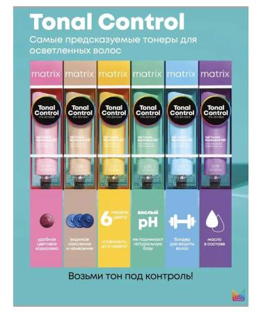 MATRIX Tonal Control 5nga - gel toner with sour pH 90 ml - Buy Online on GoSupps.com