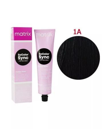 MATRIX Socolor Sync 1a Toning hair dye 90 ml - Buy Online on GoSupps.com