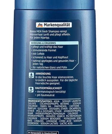 Balea Men Fresh shampoo 300ml - Buy Online on GoSupps.com