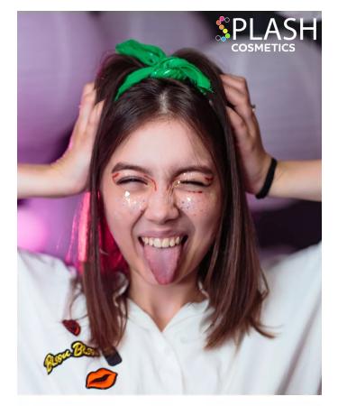 Splash Glitter shimmer shimmer for makeup Radiant Blue girls - Buy Online on GoSupps.com