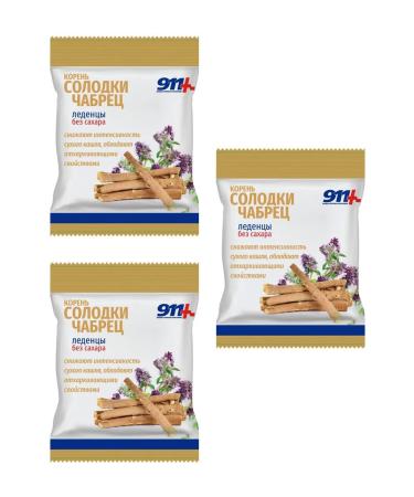 911 Ledes of licorice root without sugar