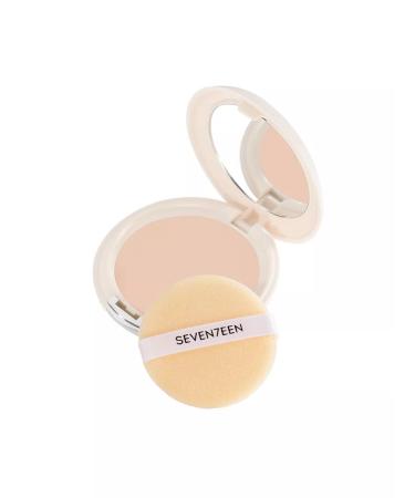 Seventeen Natural Silky SPF15 Compact silk powder for the face 02