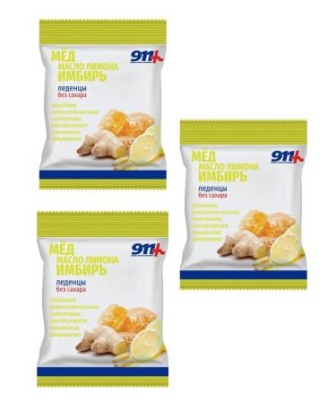 911 Ledes honey ginger without sugar