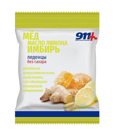 911 Ledes honey ginger without sugar - Buy Online on GoSupps.com