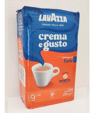 Lavazza Ground Crema Gusto Forte 250 g coffee - Buy Online on GoSupps.com