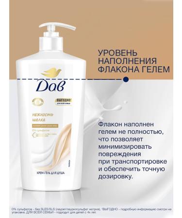 Dav Cream for shower gel Women's moisturizer with a dispenser of 610 ml - Buy Online on GoSupps.com