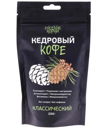 Russian roots Soluble coffee cedar without caffeine without sugar 3 pcs - Buy Online on GoSupps.com