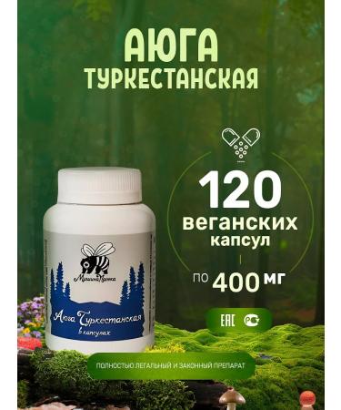 Mishina Apiary Ayuga Turkestan in capsules 120 pieces 400 mg