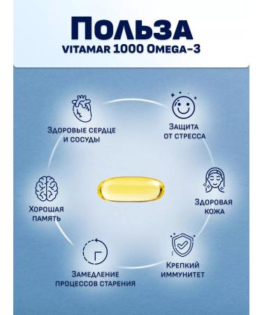SUOMI Vitamar omega 1000 fish oil vitamar 100 capsules - Buy Online on GoSupps.com
