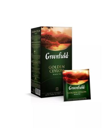 Greenfield Tea in bags Golden Ceylon black 2g x 25pcs 50g