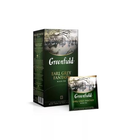 Greenfield Tea in bags Earl Grey Fantasy Black 2g x 25pcs 50g