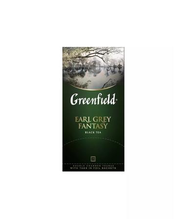 Greenfield Tea in bags Earl Grey Fantasy Black 2g x 25pcs 50g - Buy Online on GoSupps.com