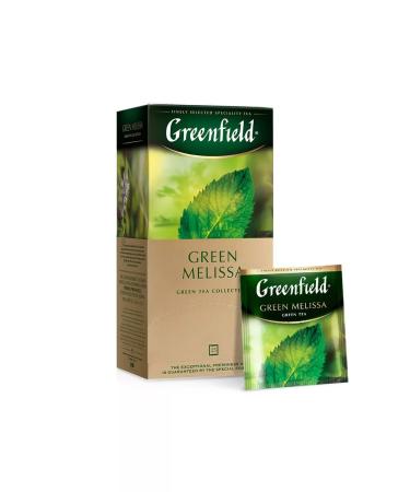 Greenfield Tea in bags Green Melissa green 1.5 g x 25pcs 38g