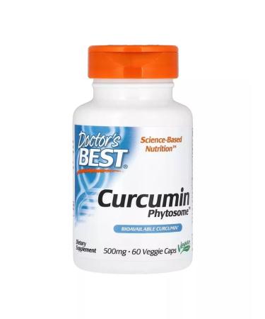 Doctor's Best Curcumin Phytosome Fitosomes of Kurkumin 500 mg 60 capsules