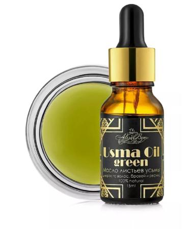Alisa Bon Usma Oil Green 15 ml uzma leaves