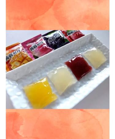 Konnyaku Low -calorie jelly with collagen with a taste of tangerine - Buy Online on GoSupps.com