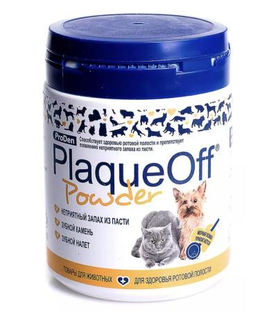 PlaqueOff Means for prevention of tartar in animals 180 g