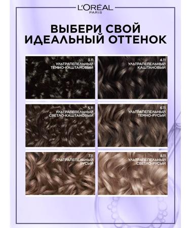 L'OREAL PARIS Cream Excellence Cool 4.11 Cashtan 2pcs - Buy Online on GoSupps.com